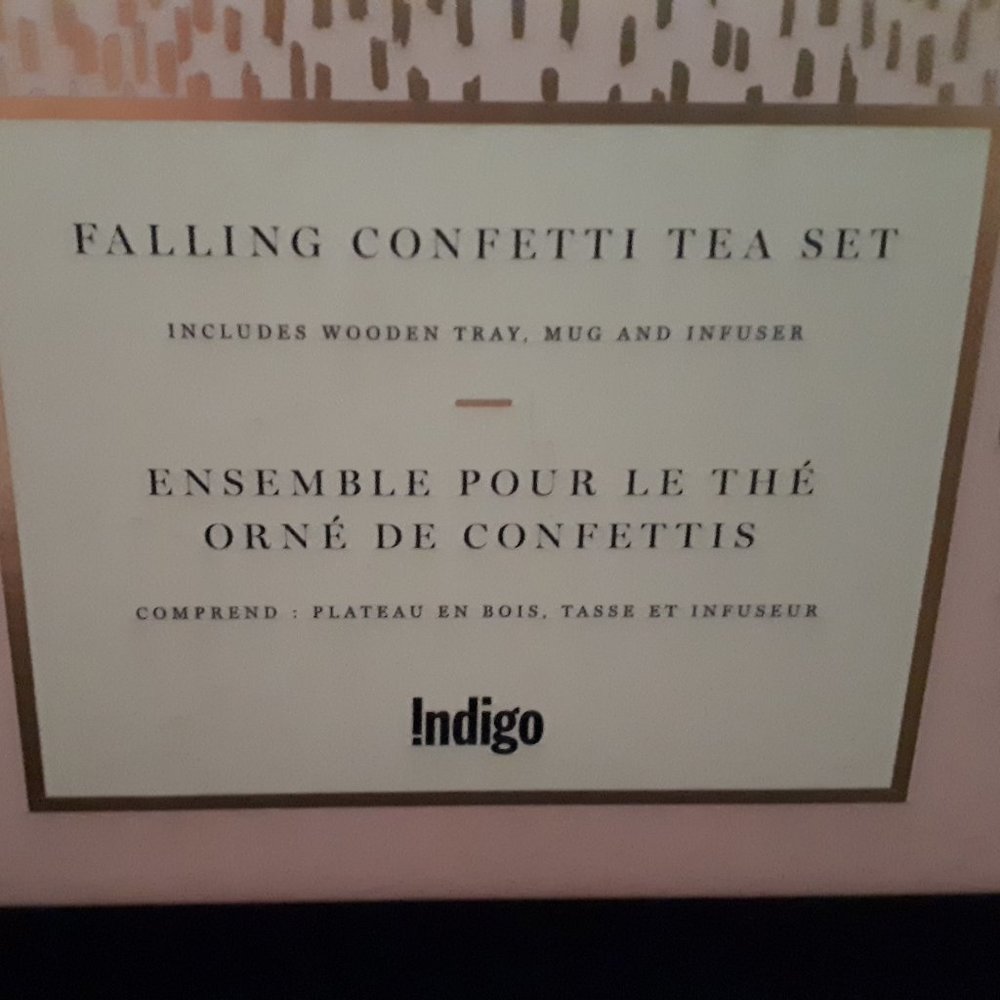 Falling Confetti Indigo Tea Set - Picture 5 of 11